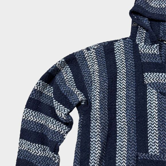 Grateful Dead Rock and Roll Hall of Fame Baja Hoodie XL Dancing Bear Drug Rug - Picture 4 of 15